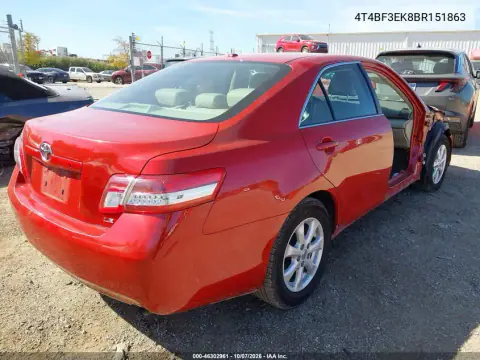 2011 Toyota Camry Le VIN 4T4BF3EK8BR151863 фото 5