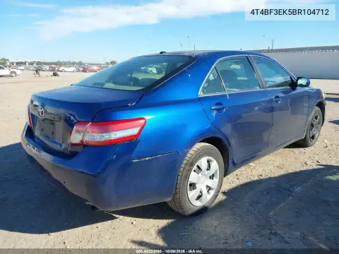 2011 Toyota Camry VIN 4T4BF3EK5BR104712 фото 5