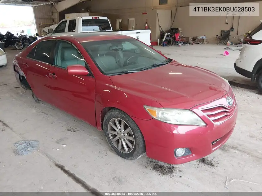 2011 Toyota Camry Xle V6 VIN 4T1BK3EK0BU628503 фото 2
