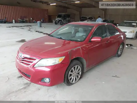 2011 Toyota Camry Xle V6 VIN 4T1BK3EK0BU628503 фото 3