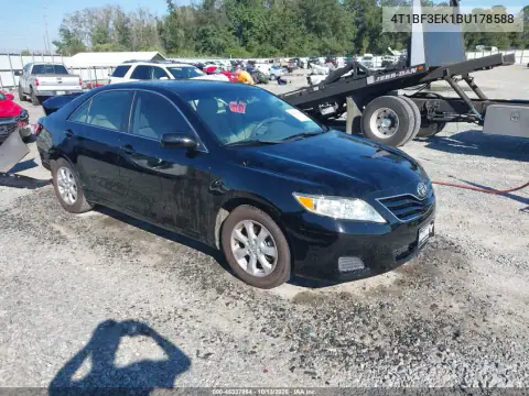 4T1BF3EK1BU178588 — 2011 Toyota Camry, Задняя часть, фото до ремонта