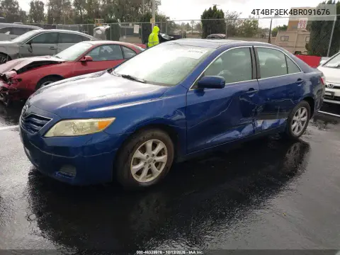 2011 Toyota Camry Le VIN 4T4BF3EK4BR091676 фото 3