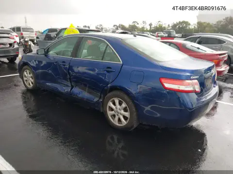 2011 Toyota Camry Le VIN 4T4BF3EK4BR091676 фото 4