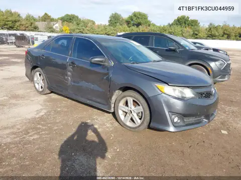 4T1BF1FK3CU044959 — 2012 Toyota Camry, Правый бок, фото до ремонта