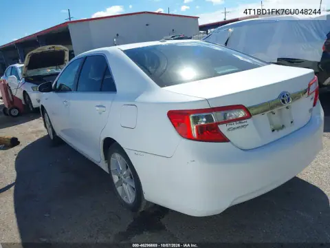 2012 Toyota Camry Hybrid Xle VIN 4T1BD1FK7CU048244 фото 4