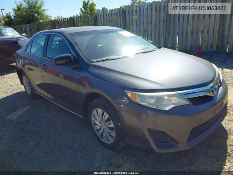 2012 Toyota Camry Se/Le/Xle VIN 4T1BF1FK4CU063052 фото 2