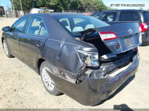 2012 Toyota Camry Se/Le/Xle VIN 4T1BF1FK4CU063052 фото 4
