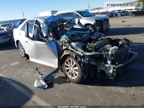 2012 Toyota Camry Le VIN 4T4BF1FK6CR169718 фото 1