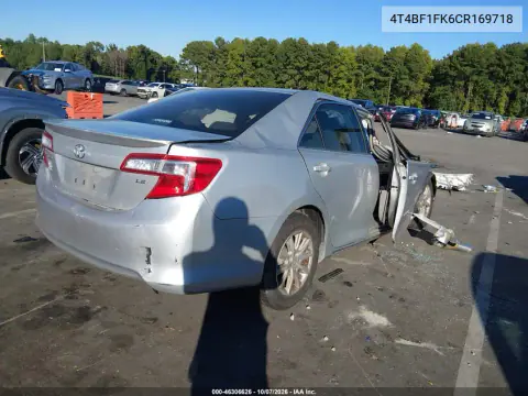 2012 Toyota Camry Le VIN 4T4BF1FK6CR169718 фото 4