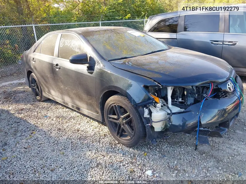 2012 Toyota Camry Se VIN 4T1BF1FK8CU192279 фото 2