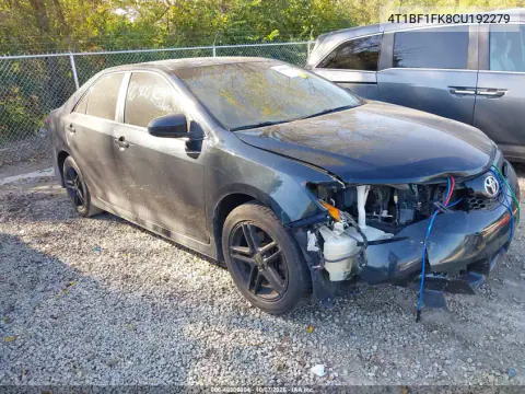 2012 Toyota Camry Se VIN 4T1BF1FK8CU192279 фото 2