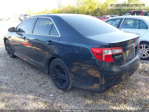 2012 Toyota Camry Se VIN 4T1BF1FK8CU192279 фото 4