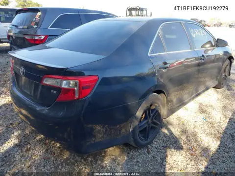 2012 Toyota Camry Se VIN 4T1BF1FK8CU192279 фото 5