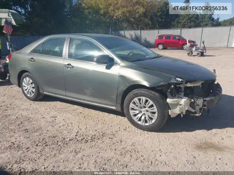 2012 Toyota Camry Le VIN 4T4BF1FK0CR256336 фото 2