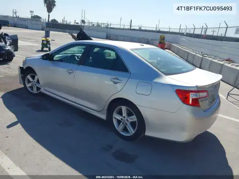 2012 Toyota Camry Se VIN 4T1BF1FK7CU095493 фото 4