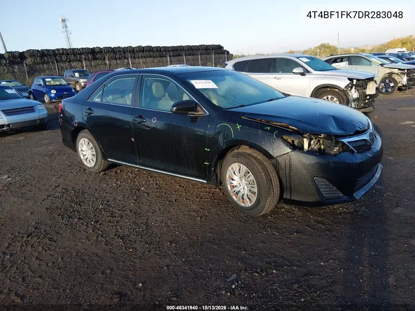 2013 Toyota Camry Le VIN 4T4BF1FK7DR283048 фото 1