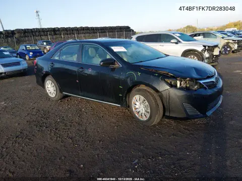 4T4BF1FK7DR283048 — 2013 Toyota Camry, Передняя часть, фото до ремонта