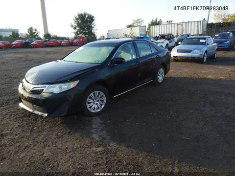 2013 Toyota Camry Le VIN 4T4BF1FK7DR283048 фото 2