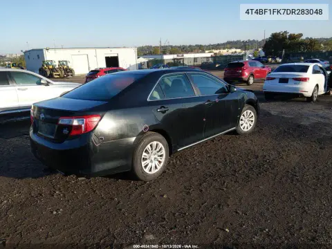 2013 Toyota Camry Le VIN 4T4BF1FK7DR283048 фото 4