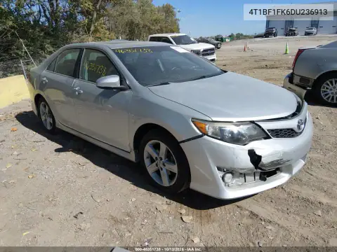 4T1BF1FK6DU236913 — 2013 Toyota Camry, Передний левый, фото до ремонта