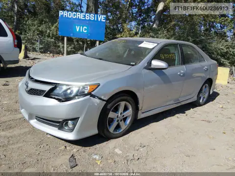 4T1BF1FK6DU236913 — 2013 Toyota Camry, фото 3 с аукциона IAAI, Передний левый