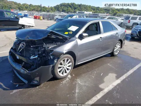 2014 Toyota Camry Xle VIN 4T4BF1FK1ER342788 фото 3