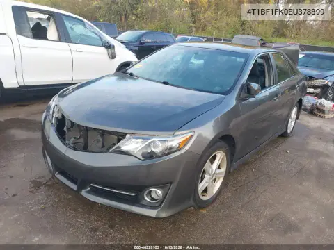 2014 Toyota Camry Se VIN 4T1BF1FK0EU378899 фото 3