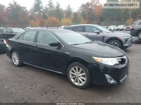 4T1BD1FK2EU132877 — 2014 Toyota Camry, Сзади слева, фото до ремонта