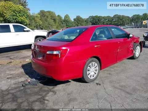 4T1BF1FK4EU768078 — 2014 Toyota Camry, фото 5 с аукциона IAAI, Правый бок