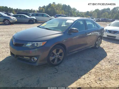 4T1BK1FK3EU544036 — 2014 Toyota Camry, фото 3 с аукциона IAAI, Задняя часть