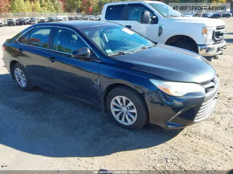 2015 Toyota Camry Le VIN 4T4BF1FK0FR449090 фото 1
