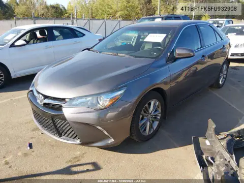 2015 Toyota Camry Se VIN 4T1BF1FK5FU932908 фото 3