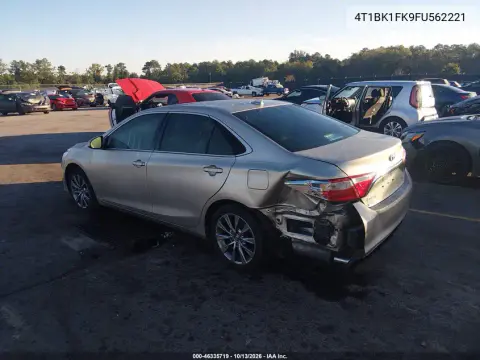 2015 Toyota Camry Xle V6 VIN 4T1BK1FK9FU562221 фото 4