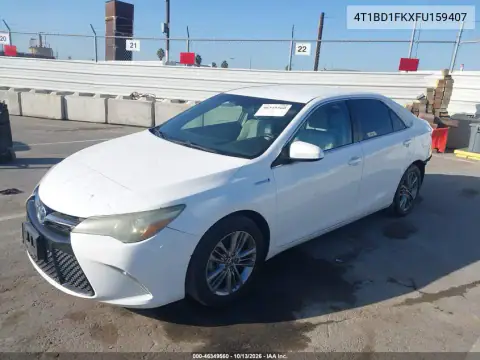 4T1BD1FKXFU159407 — 2015 Toyota Camry, фото 3 с аукциона IAAI, Сзади слева
