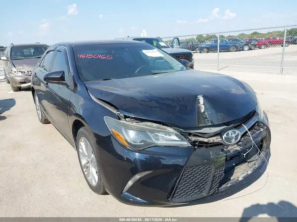 4T1BF1FK6GU164664 — 2016 Toyota Camry, Передняя часть (Front End), фото до ремонта