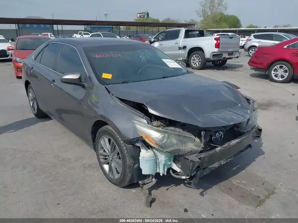 4T1BF1FK7GU210681 — 2016 Toyota Camry, Передняя часть (Front End), фото до ремонта