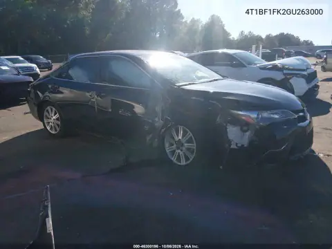 2016 Toyota Camry Se VIN 4T1BF1FK2GU263000 фото 2
