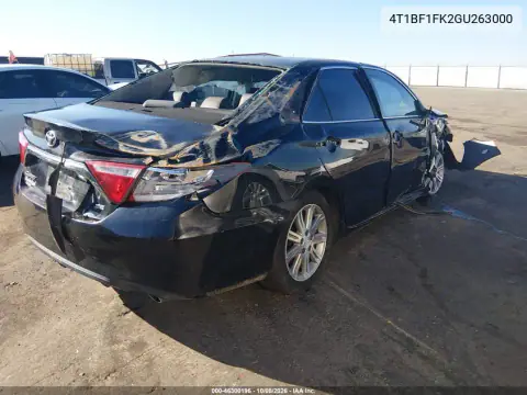 2016 Toyota Camry Se VIN 4T1BF1FK2GU263000 фото 5