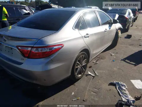 2016 Toyota Camry Se VIN 4T1BF1FK1GU181680 фото 4