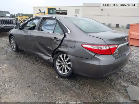 2016 Toyota Camry Xle VIN 4T4BF1FK1GR574374 фото 4