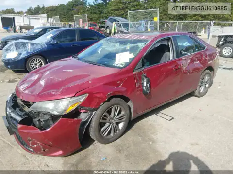 2016 Toyota Camry Se VIN 4T1BF1FK7GU610885 фото 3