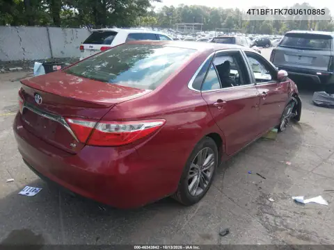 2016 Toyota Camry Se VIN 4T1BF1FK7GU610885 фото 5
