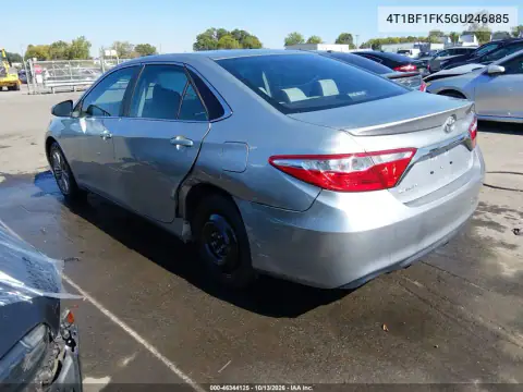 2016 Toyota Camry Se VIN 4T1BF1FK5GU246885 фото 4