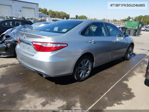 2016 Toyota Camry Se VIN 4T1BF1FK5GU246885 фото 5