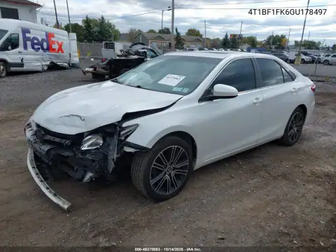 4T1BF1FK6GU178497 — 2016 Toyota Camry, фото 3 с аукциона IAAI, Передняя часть