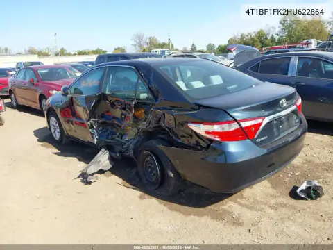 2017 Toyota Camry Le VIN 4T1BF1FK2HU622864 фото 4