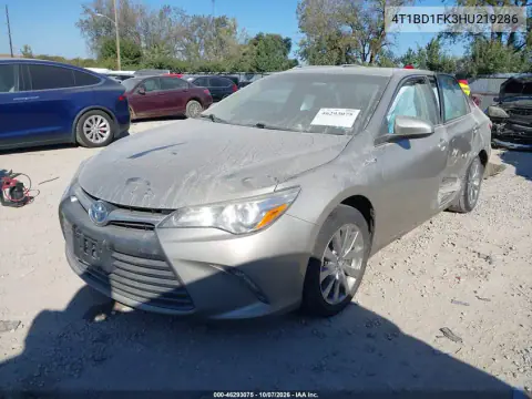 2017 Toyota Camry Hybrid Xle VIN 4T1BD1FK3HU219286 фото 3