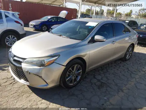 2017 Toyota Camry Se VIN 4T1BF1FKXHU733565 фото 3
