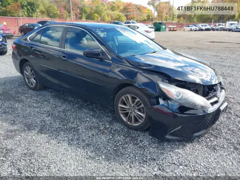 4T1BF1FK6HU788448 — 2017 Toyota Camry, Передняя часть, фото до ремонта