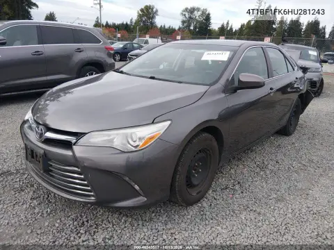 2017 Toyota Camry Le VIN 4T1BF1FK6HU281243 фото 3